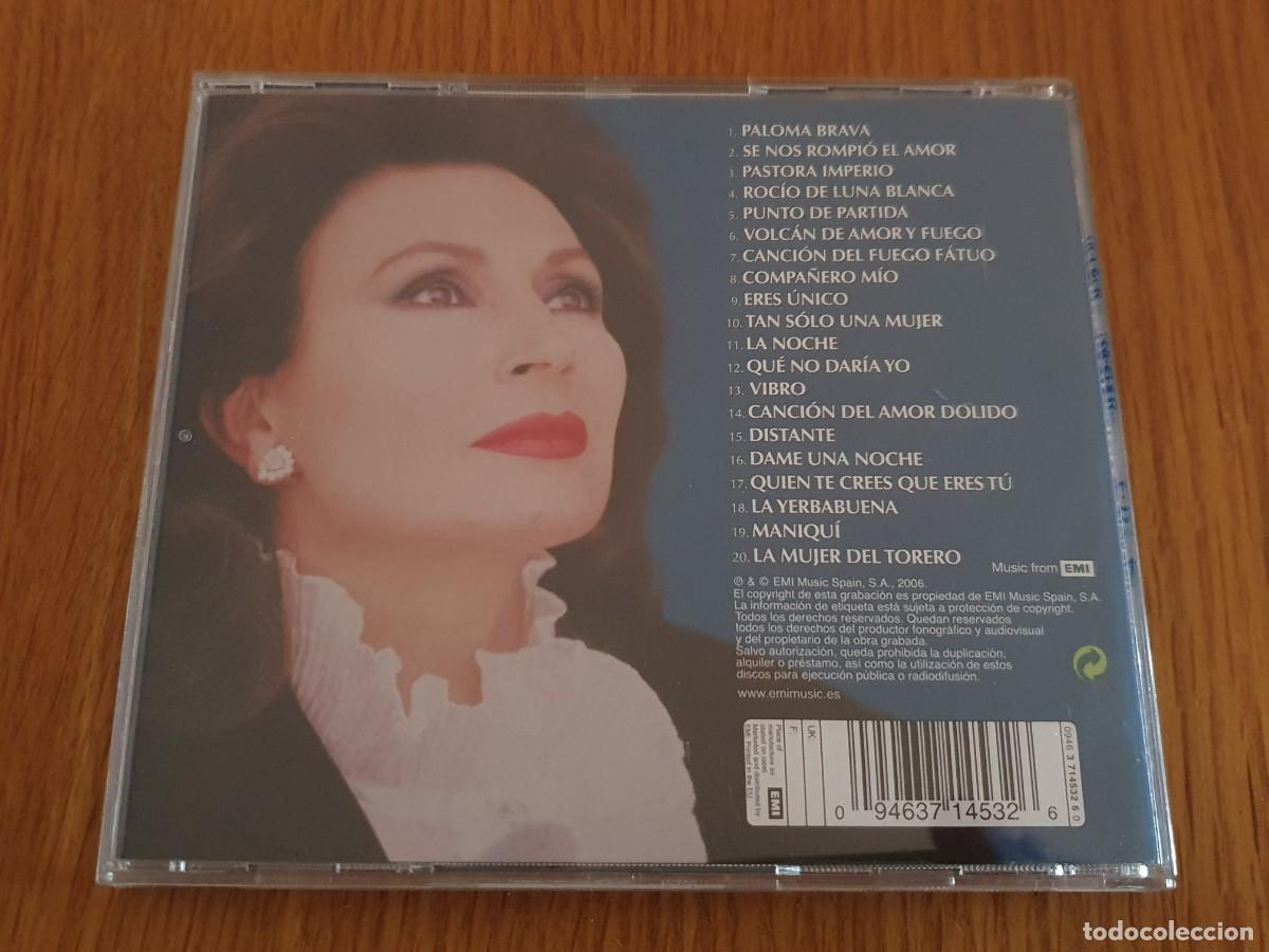 CDs de m&uacute;sica: CD ROCIO JURADO - INOLVIDABLE - 20 GRANDES EXITOS - 2006 - Foto 3