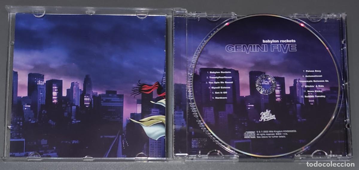 CDs de m&uacute;sica: Gemini Five - Babylon Rockets - CD Sound Pollution 2003 - Foto 2