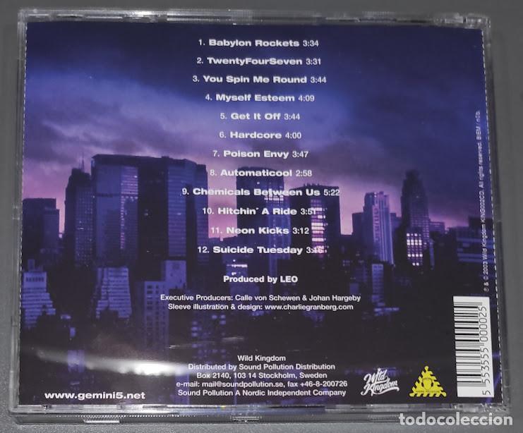 CDs de m&uacute;sica: Gemini Five - Babylon Rockets - CD Sound Pollution 2003 - Foto 3