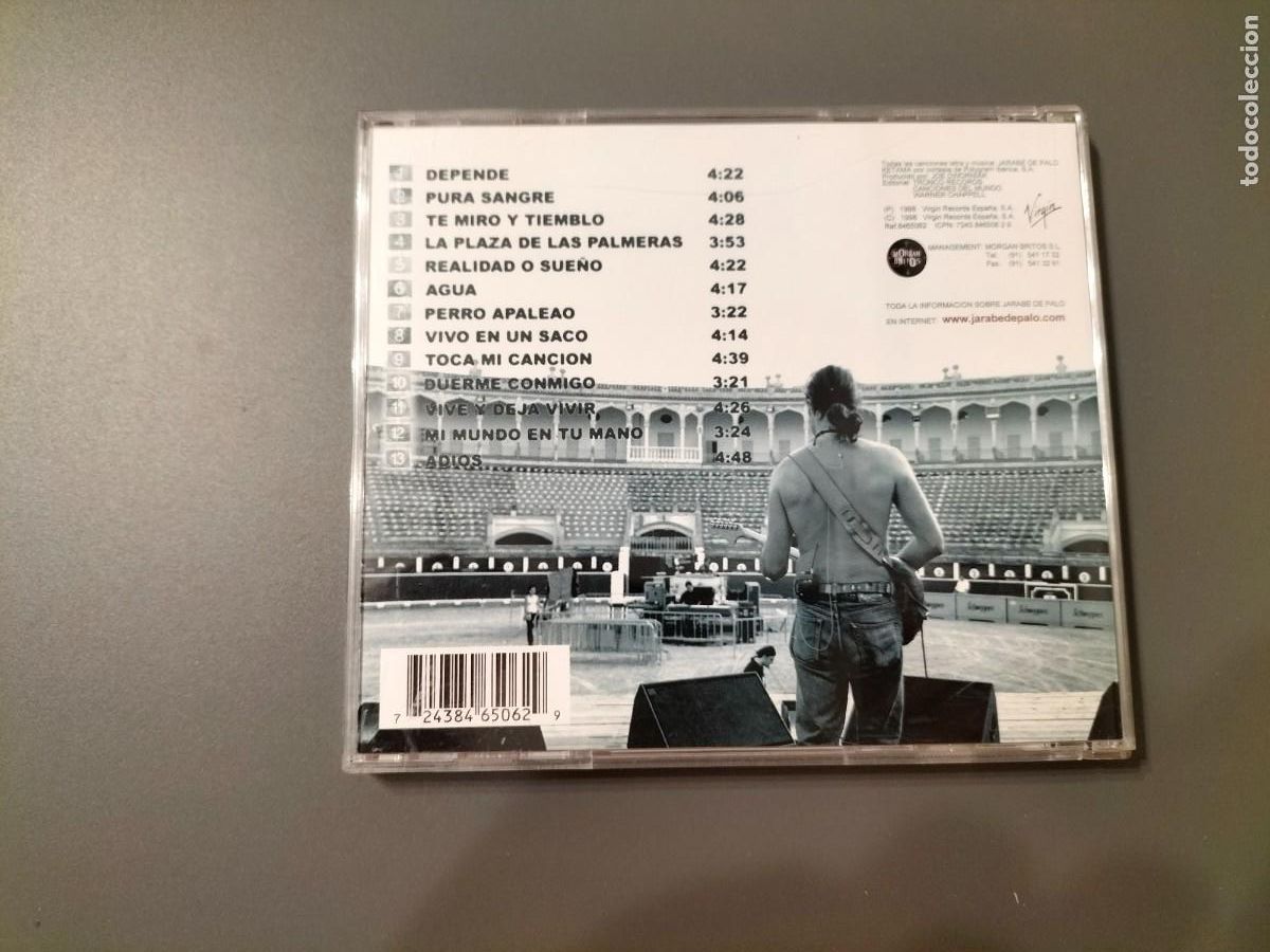 CDs de m&uacute;sica: Depende - Jarabe de Palo. CD - Foto 2
