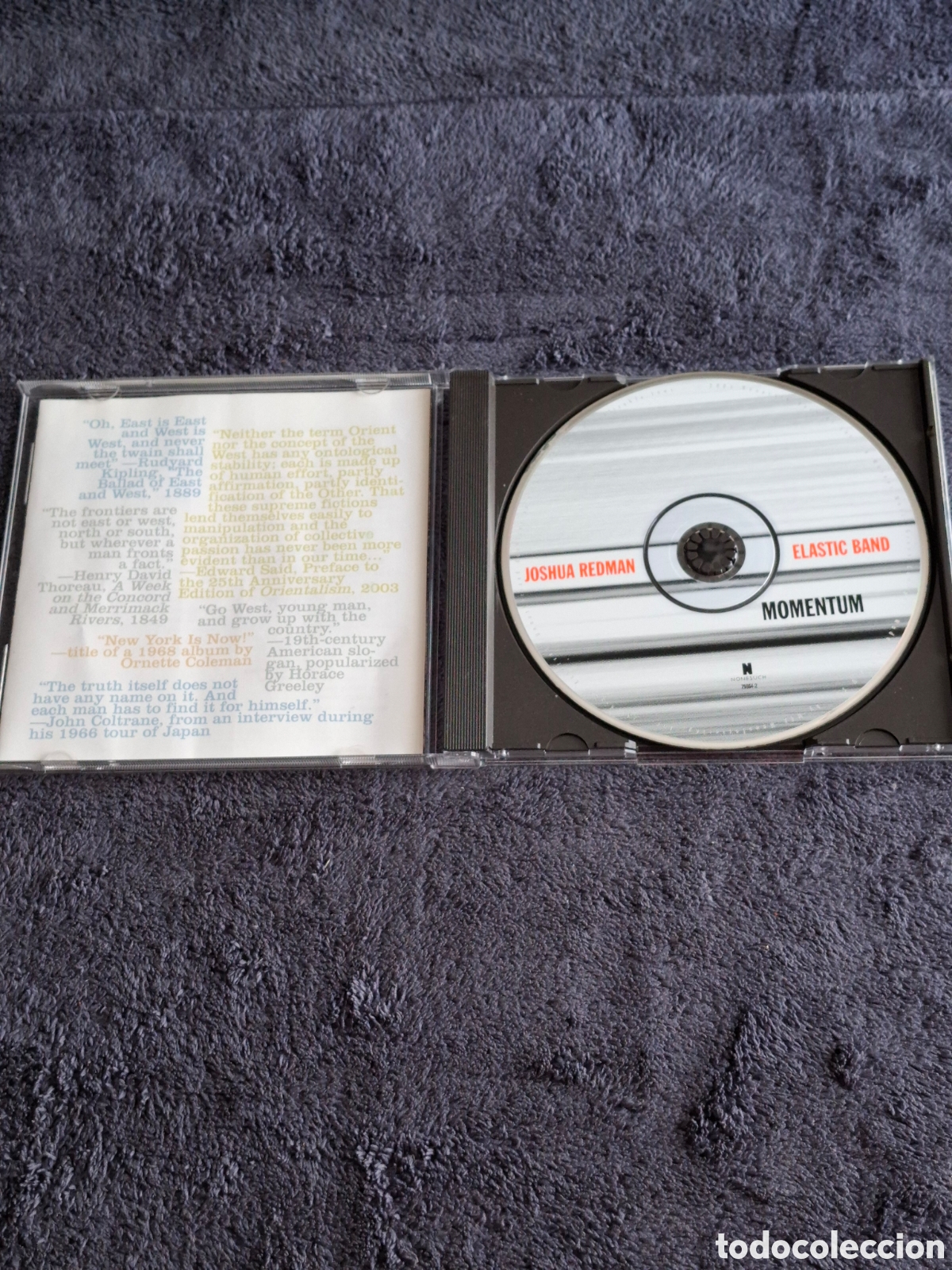 CDs de m&uacute;sica: CD40. Joshua Redman - Back East 2003. - Foto 2