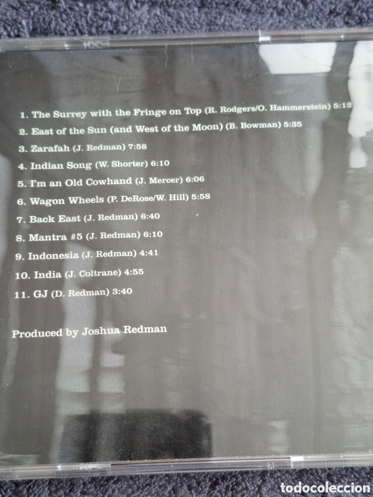 CDs de m&uacute;sica: CD40. Joshua Redman - Back East 2003. - Foto 6