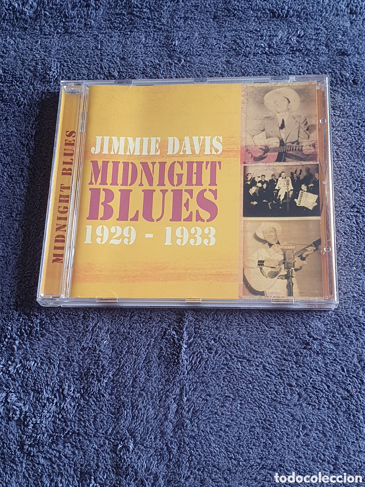 CD di Musica: CD40. Jimmie Davis - Midnight Blues 1929 - 1933, Recopilatorio 2007.