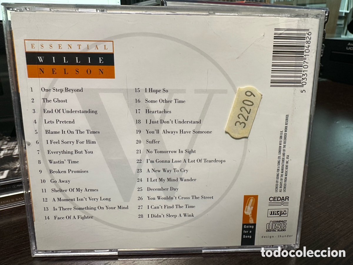 CDs de m&uacute;sica: Willie Nelson - Essential Willie Nelson (CD) - Foto 2