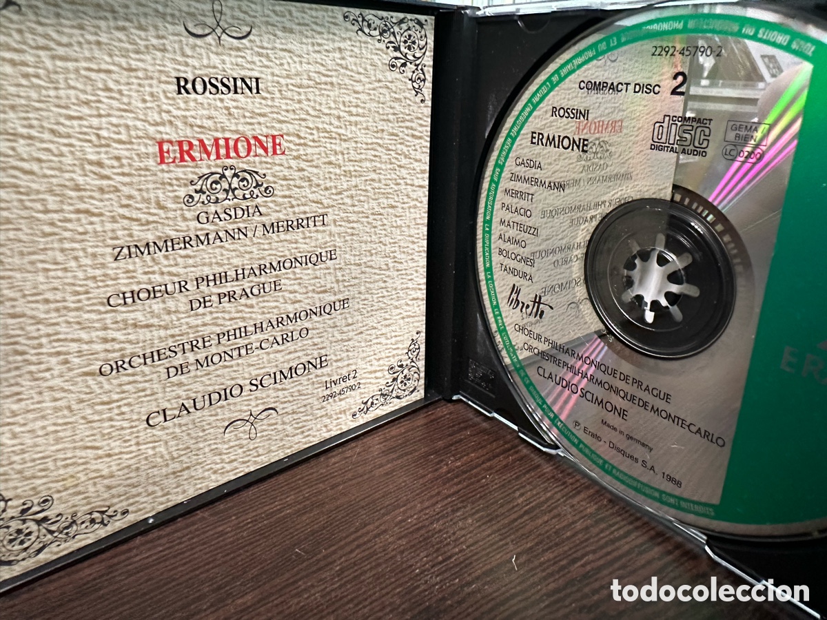CDs de m&uacute;sica: Rossini - Claudio Scimone - Ermione (2xCD) - Foto 4