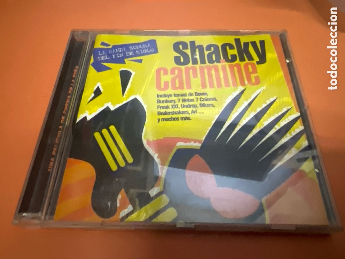 CDs de m&uacute;sica: T2/H3/68. CD BSO - SHACKY CARMINE - - Foto 1