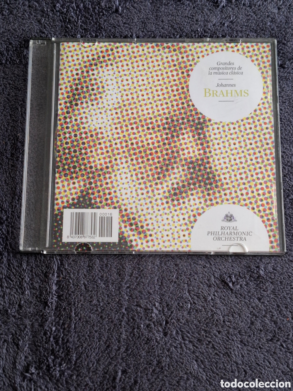 CDs de M&uacute;sica: CD41. Johannes Brahms - Grandes Compositores De La M&uacute;sica Cl&aacute;sica, Royal Philarmonic Orchestra 1994.