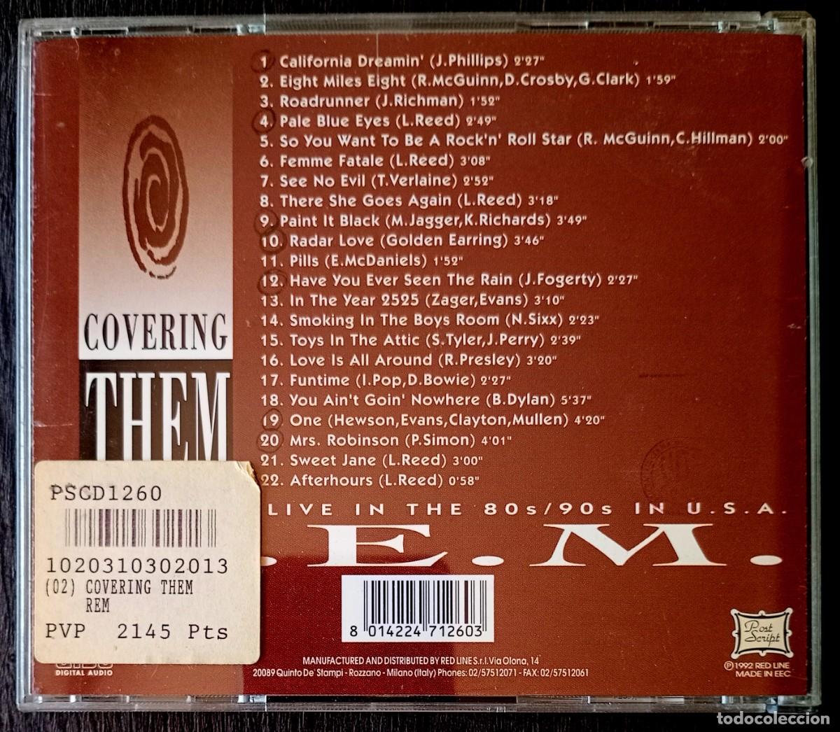 CDs de m&uacute;sica: R.E.M. . Covering Them - Foto 3