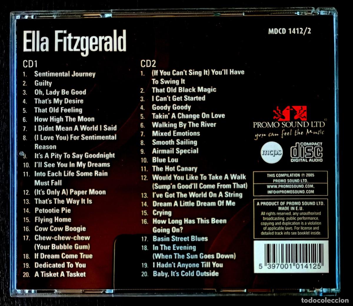 CDs de m&uacute;sica: Ella Fitzgerald . 2 CD - Foto 2