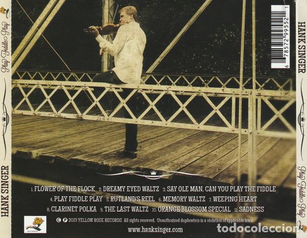 CDs de m&uacute;sica: Hank Singer &ndash; Play Fiddle Play - CD - Foto 2