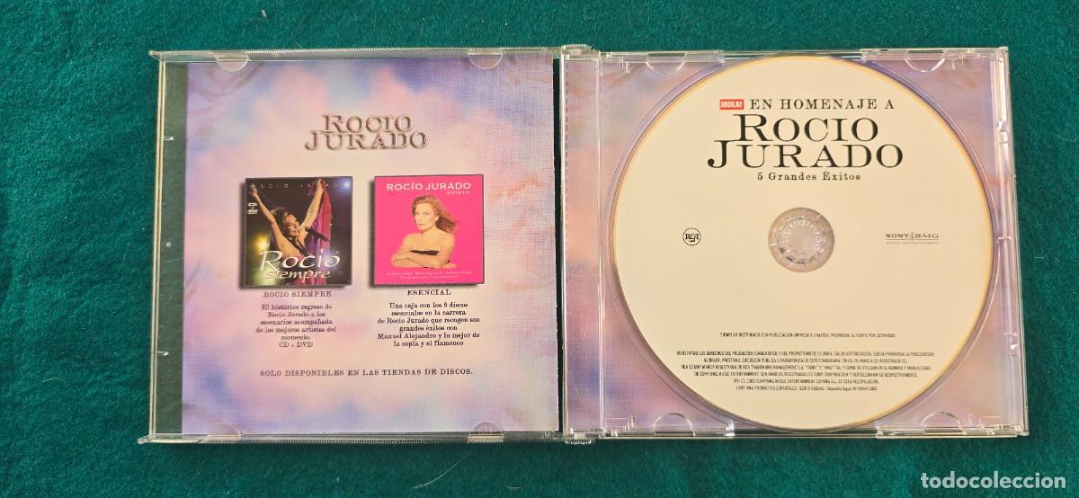 CDs de m&uacute;sica: CD ROCIO JURADO - 5 GRANDES EXITOS - Foto 2
