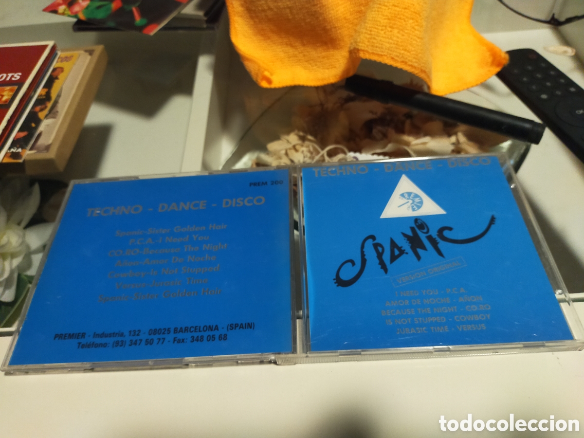 CDs de m&uacute;sica: Spanic cd techno-dance-disco CD 1994 - Foto 1