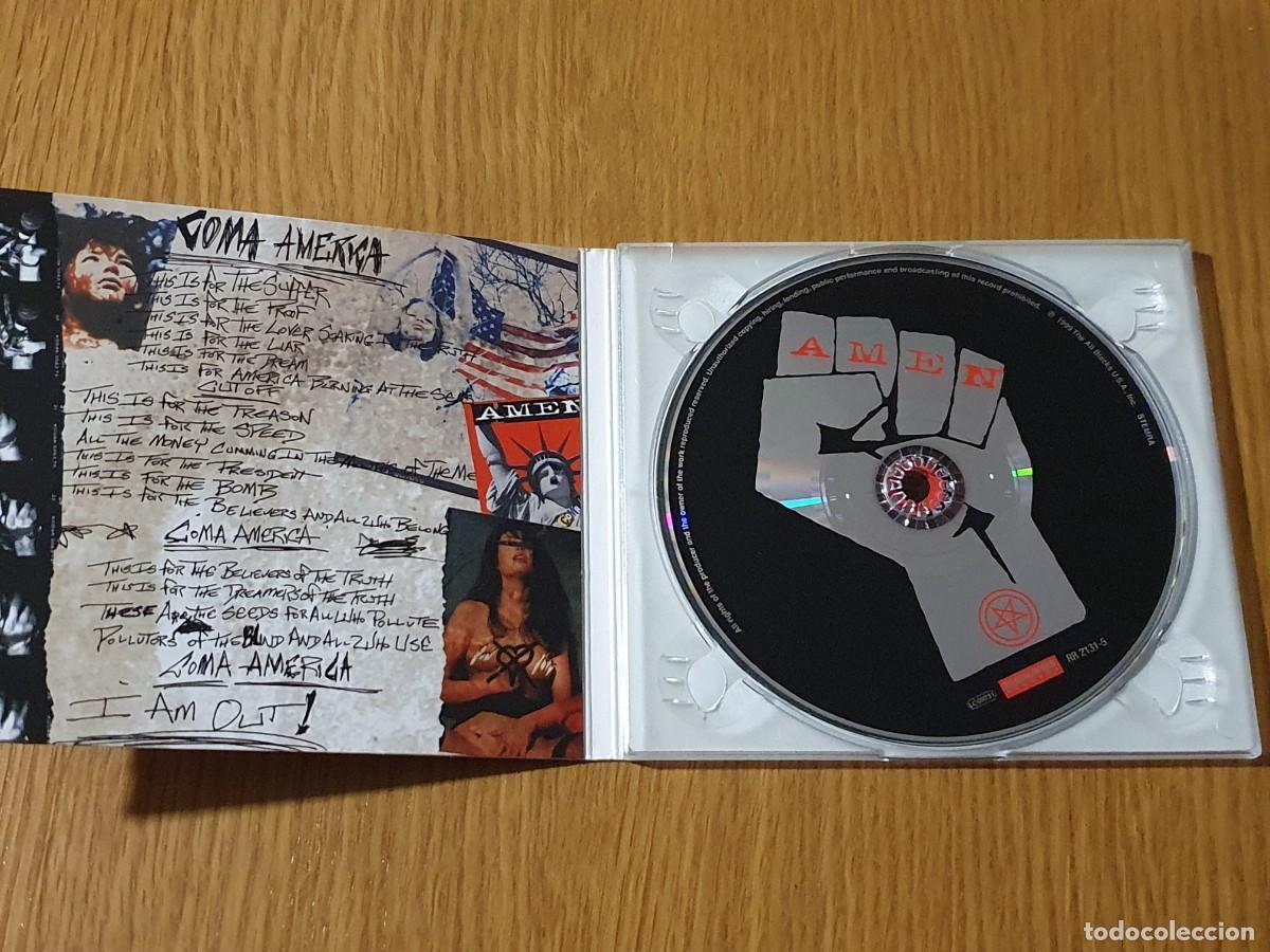 CDs de m&uacute;sica: CD single - Amen&nbsp;&ndash;&nbsp;Coma America - 1999 - Foto 2