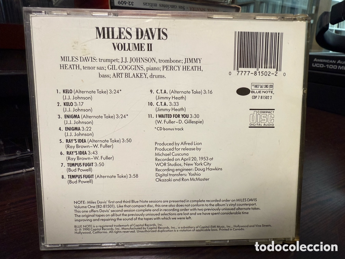 CDs de m&uacute;sica: Miles Davis - Volume 2 (CD) - Foto 2
