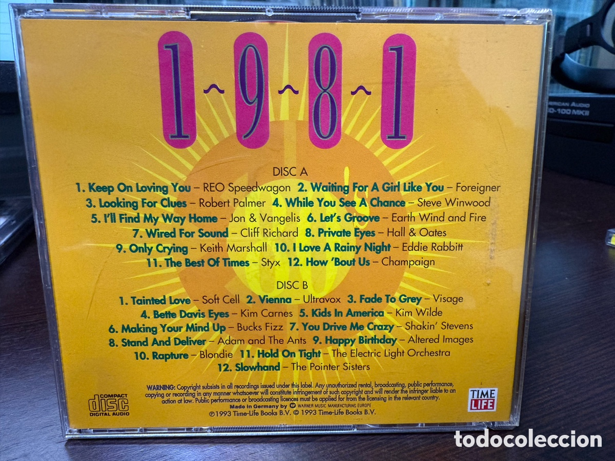 CDs de m&uacute;sica: Various - The 80s Collection 1981 (2xCD) - Foto 2