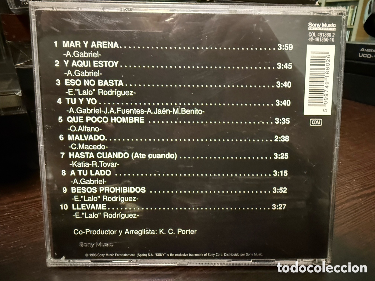 CDs de m&uacute;sica: Ana Gabriel - Sagitario (CD) - Foto 2