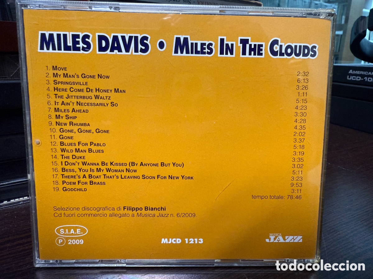 CDs de m&uacute;sica: Miles Davis - Miles In The Clouds (CD) - Foto 2