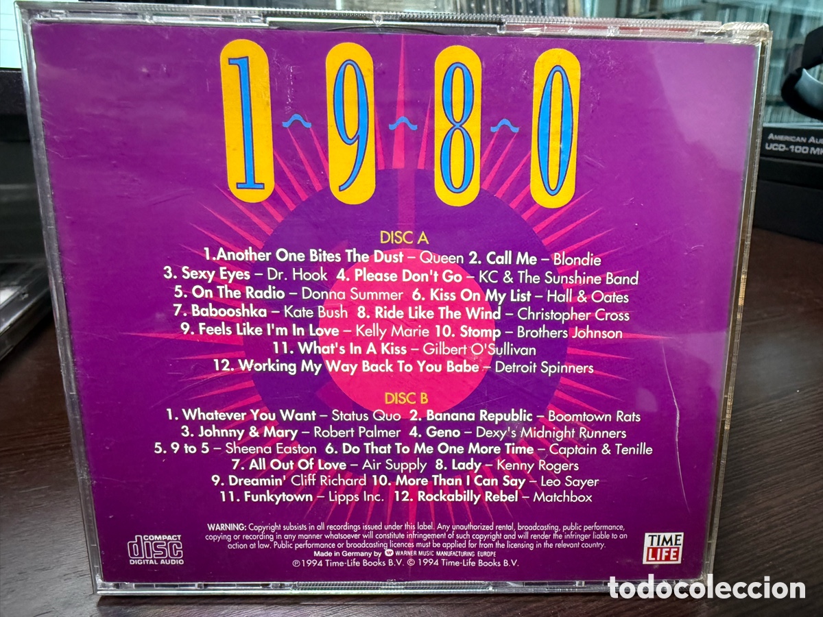 CDs de m&uacute;sica: Various - The 80s Collection 1980 (2xCD) - Foto 2