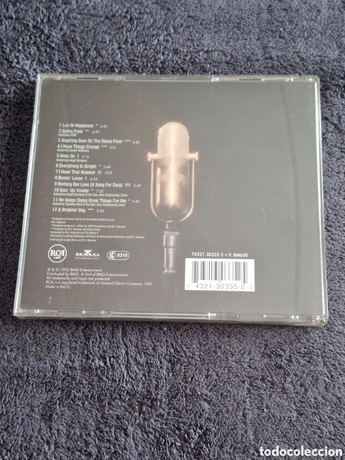 CDs de m&uacute;sica: CD42. M.C. Hammer - V Inside Out 1995. - Foto 3