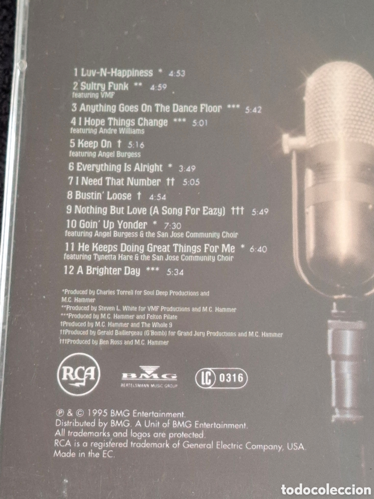 CDs de m&uacute;sica: CD42. M.C. Hammer - V Inside Out 1995. - Foto 4