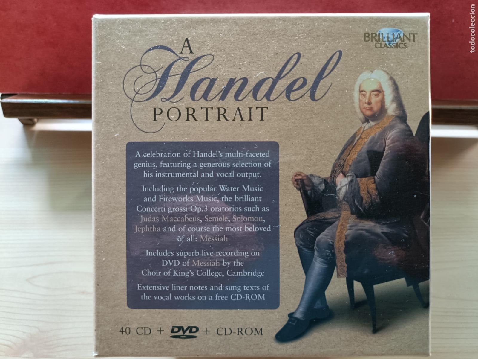 CDs de m&uacute;sica: Handel Portrait. Brilliant Classics. - Foto 2