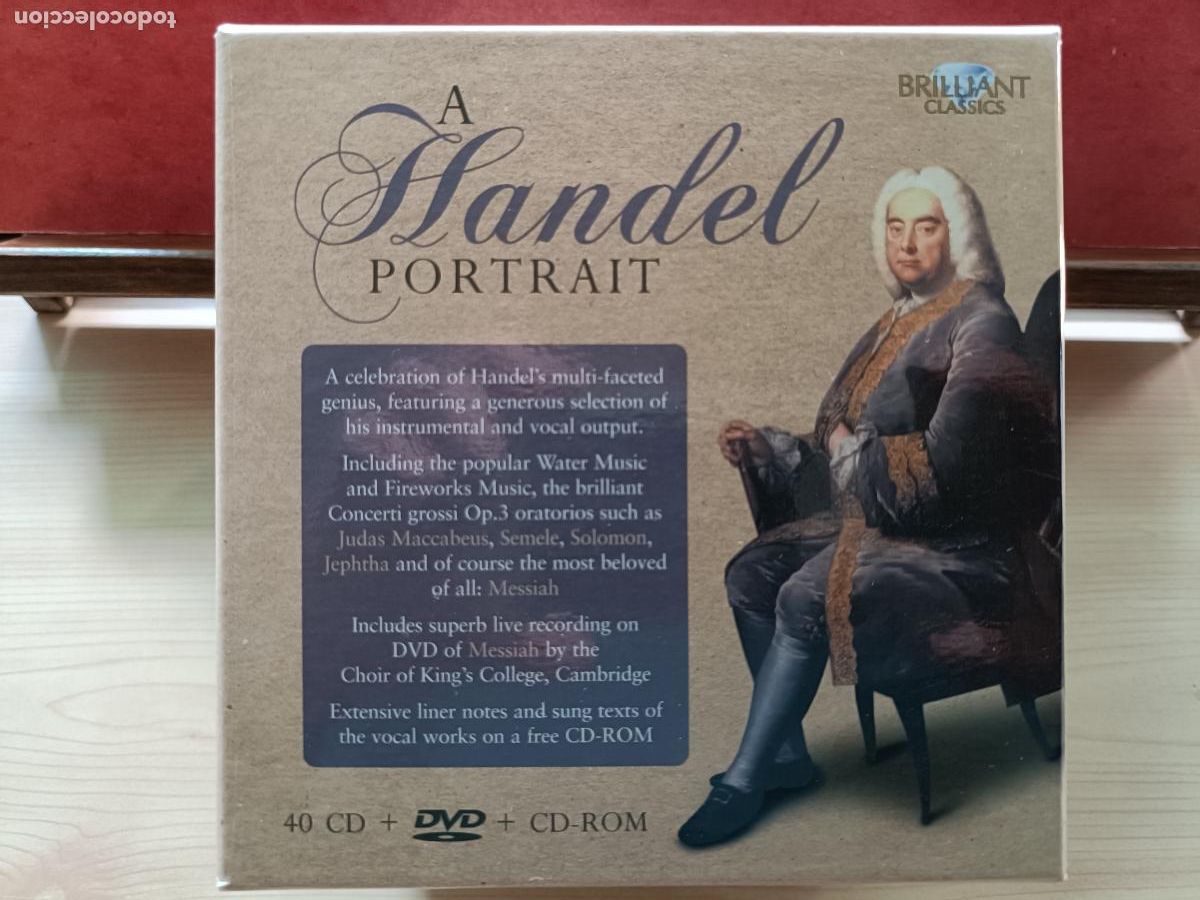 CDs de m&uacute;sica: Handel Portrait. Brilliant Classics. - Foto 1