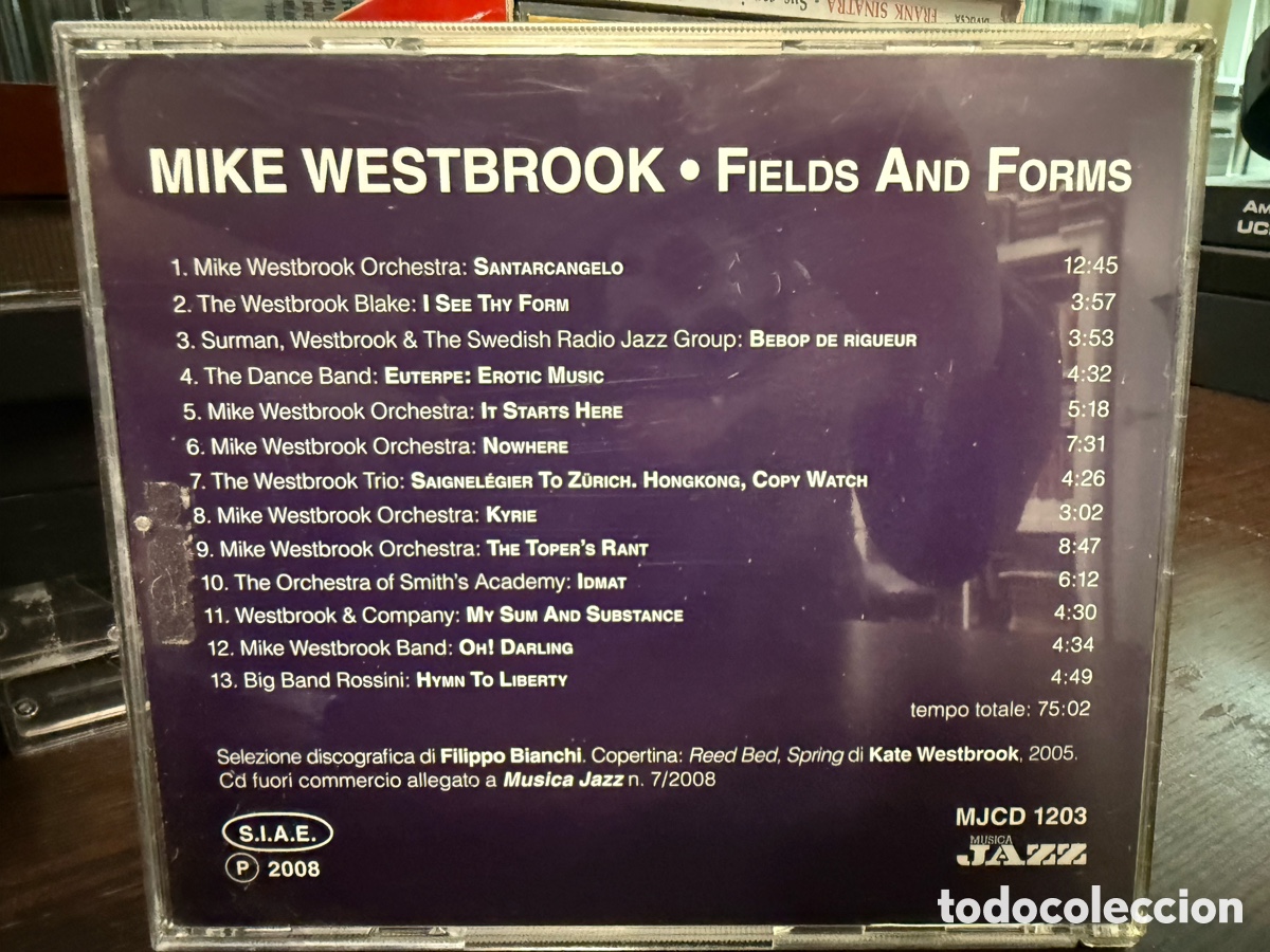 CDs de m&uacute;sica: Mike Westbrook - Fields And Forms (CD) - Foto 2