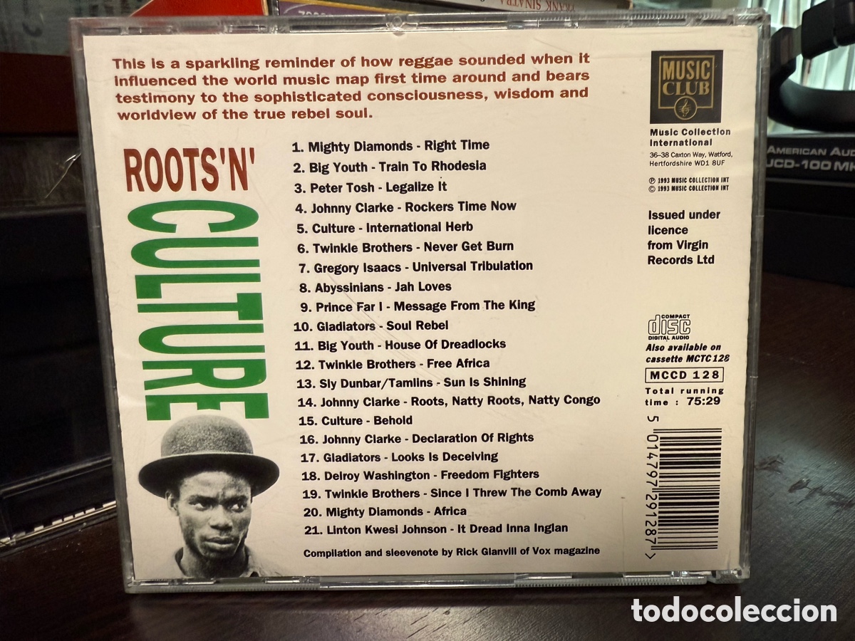 CDs de m&uacute;sica: Various - Roots N Culture (CD) - Foto 2