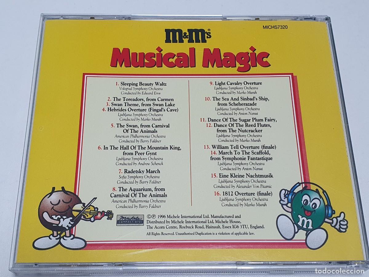CDs de m&uacute;sica: CD Various&nbsp;&ndash;&nbsp;M&Ms - Musical Magic - 1995 - Foto 3