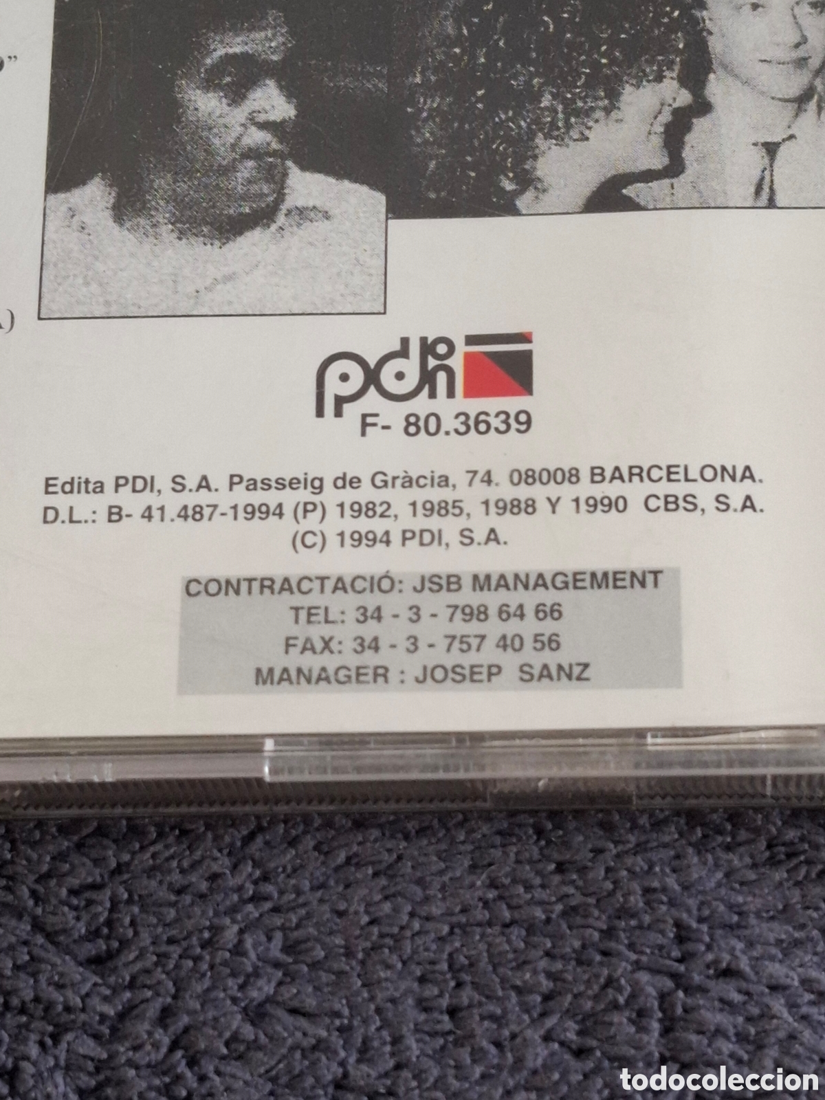CDs de m&uacute;sica: Marina Rossell - Gr&agrave;cies, 1994. - Foto 6