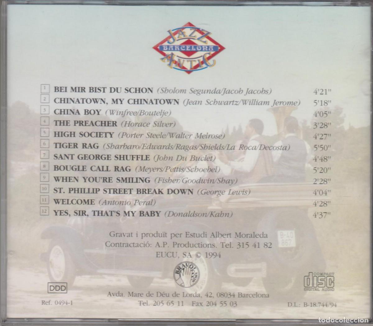 CDs de m&uacute;sica: Barcelona Jazz Antic cd 1994 - Foto 2
