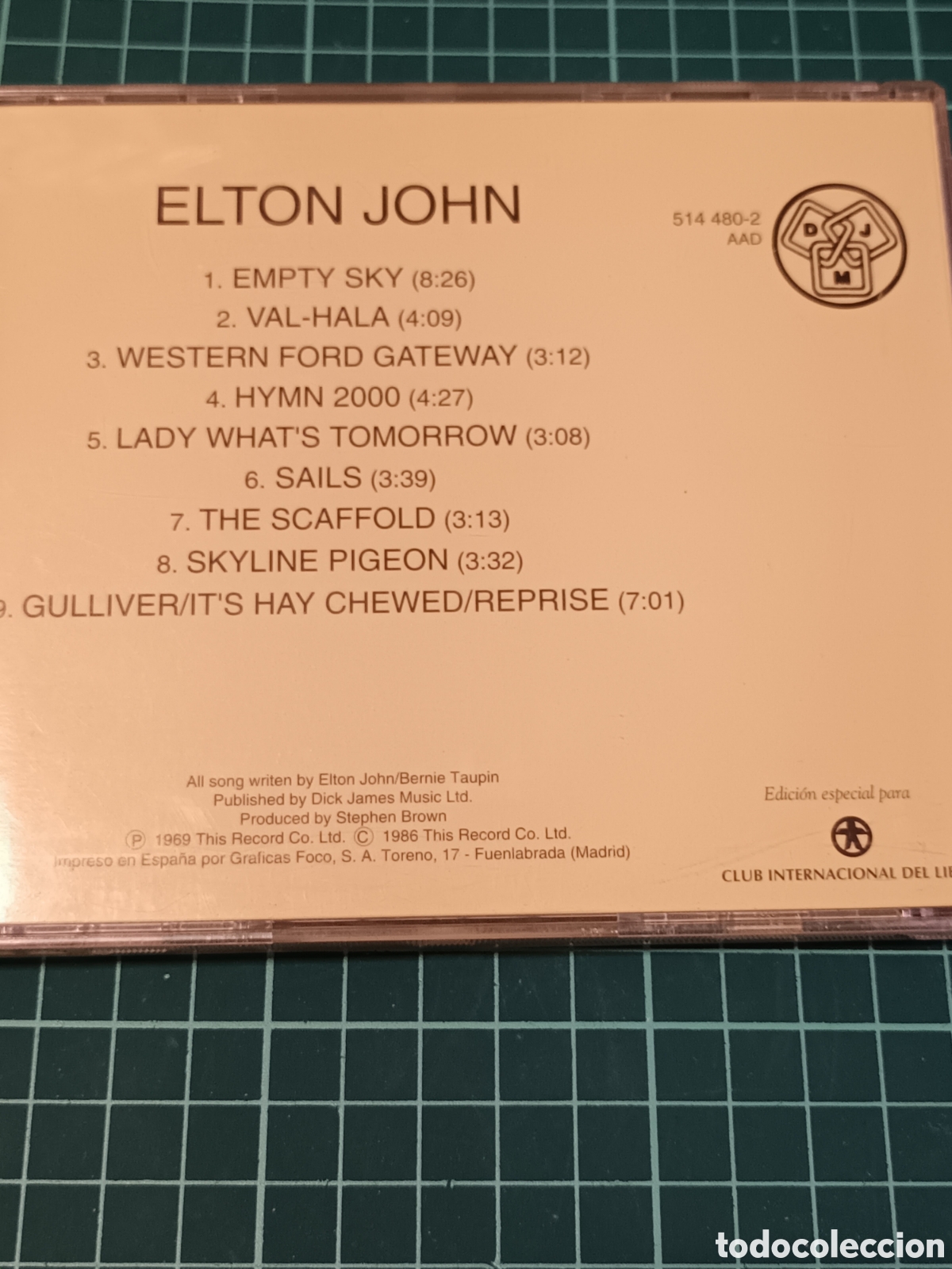 CDs de m&uacute;sica: Elton john cd musical - Foto 2