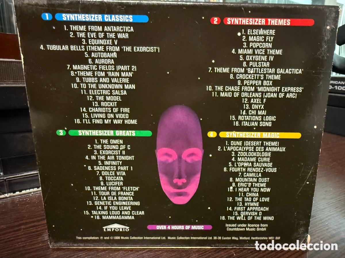 CDs de m&uacute;sica: Various - Synthesizer Hits (4xCD) - Foto 3