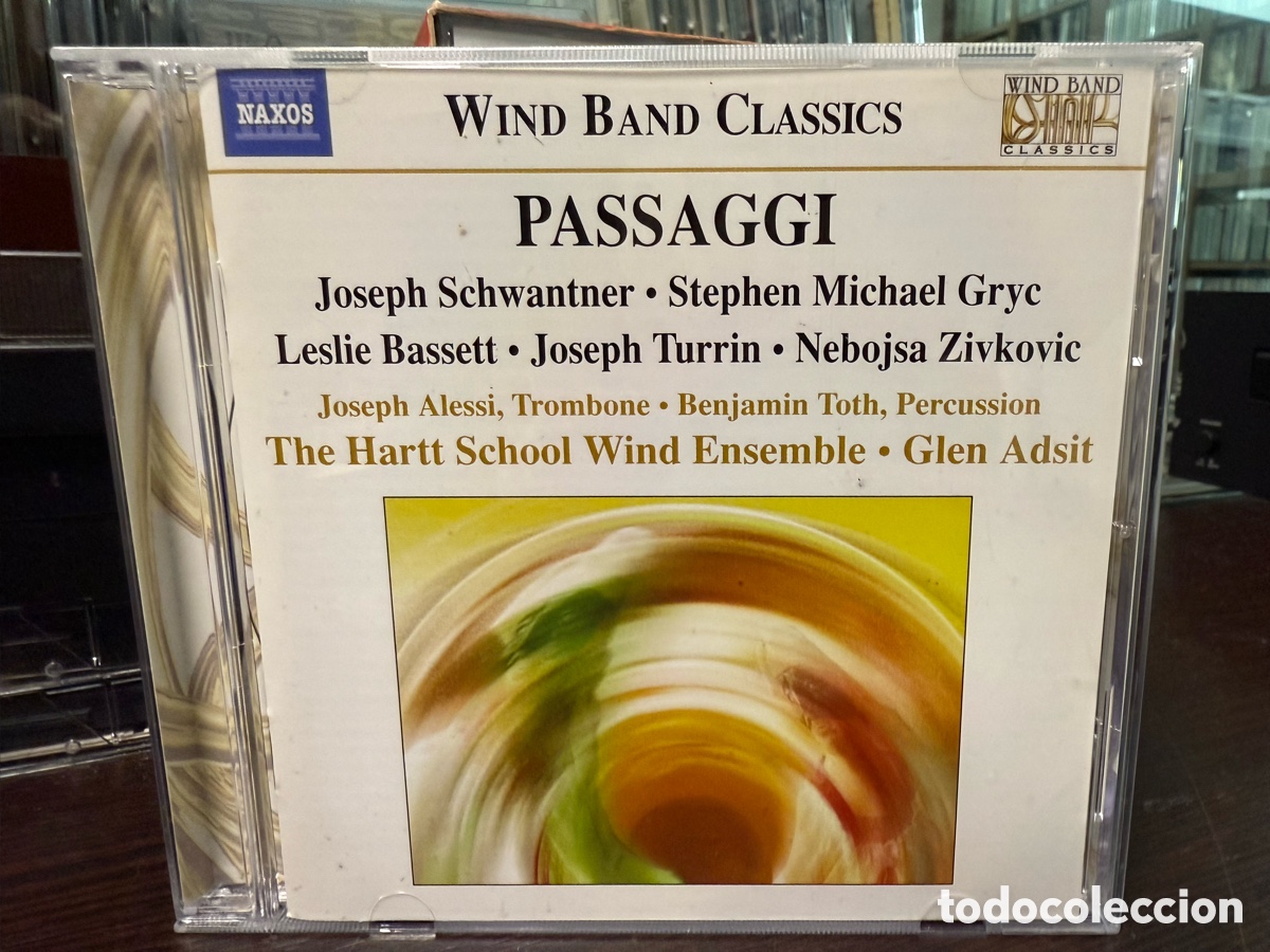 CDs de Musique: Passaggi - Glen Adsit - Music for Wind Band (CD)