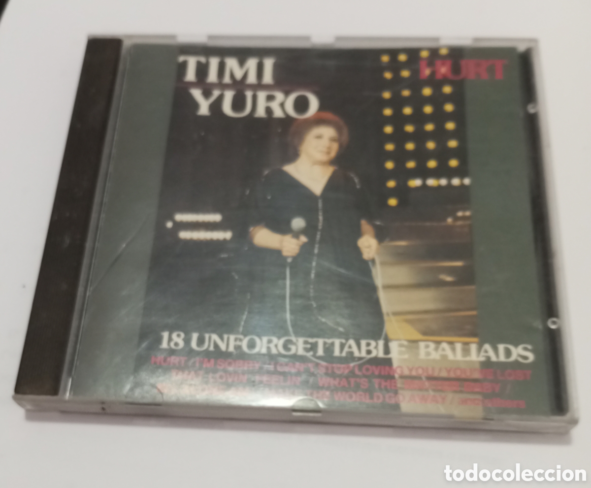 CD di Musica: CD timi yuro 18 unforgettable baliads