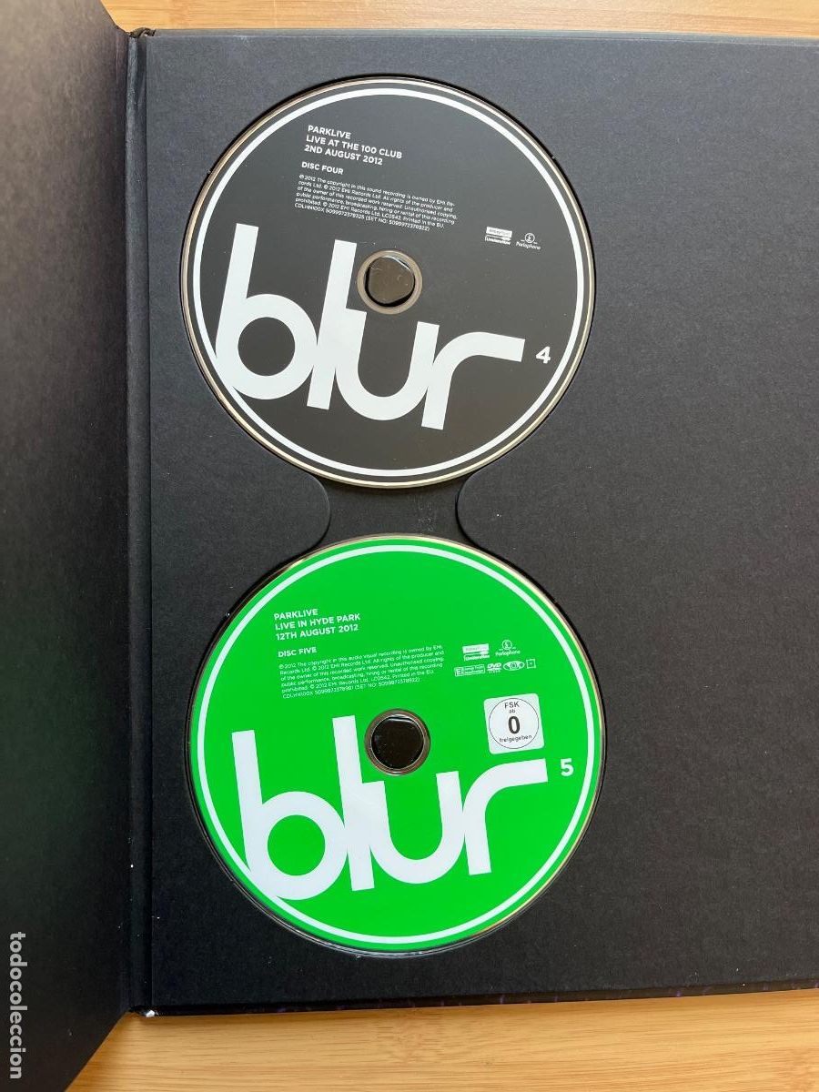 CDs de m&uacute;sica: BLUR. Parklive. (Box set 2012) - Foto 4