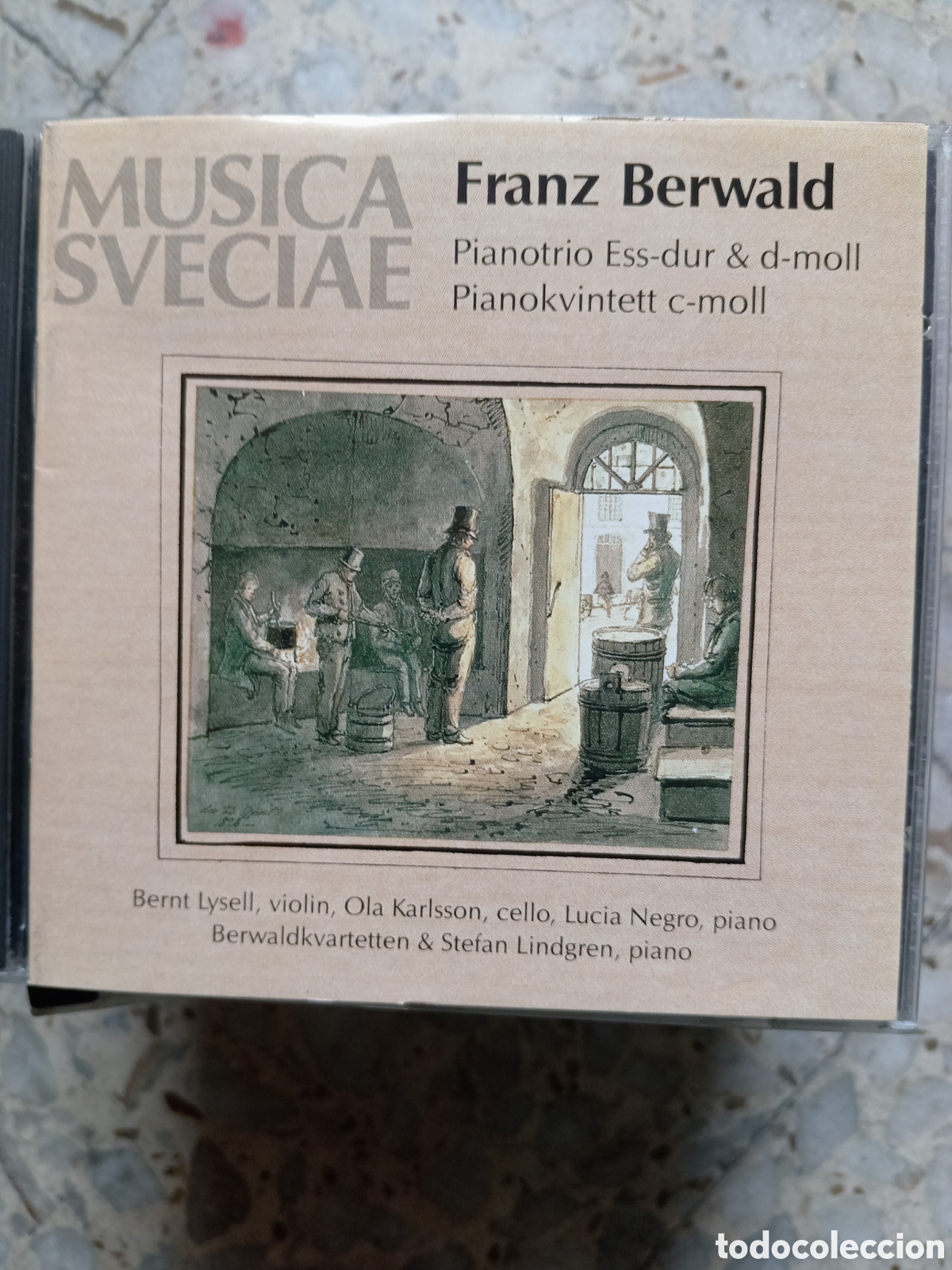 CD de M&uacute;sica: CD FRANZ BERWALD PianoTrio Ess-dur & D-moll & Pianokvintett C-moll