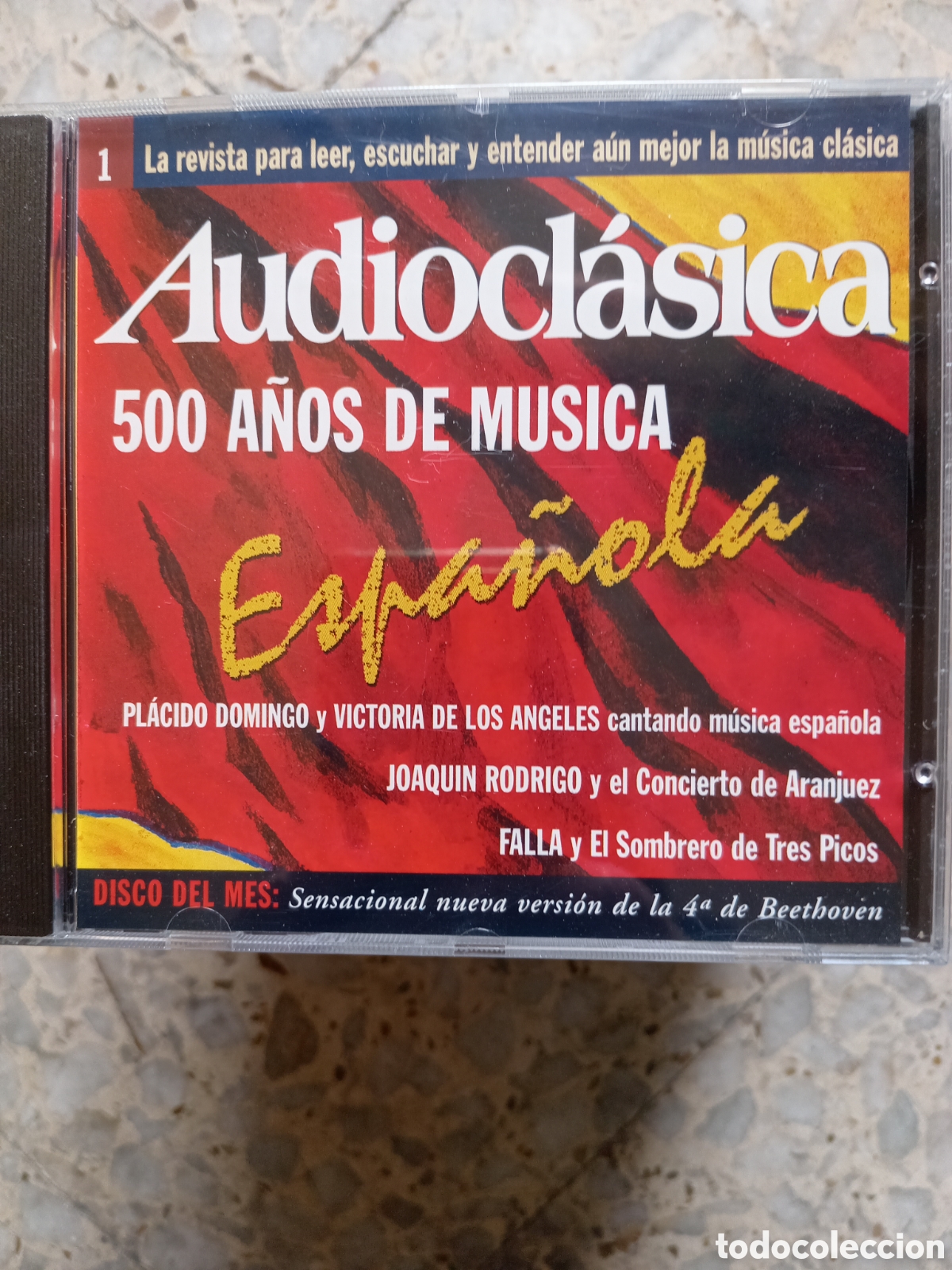 CDs de Musique: CD AUDIOCLASICA 500 A&Ntilde;OS DE MUSICA ESPA&Ntilde;OLA