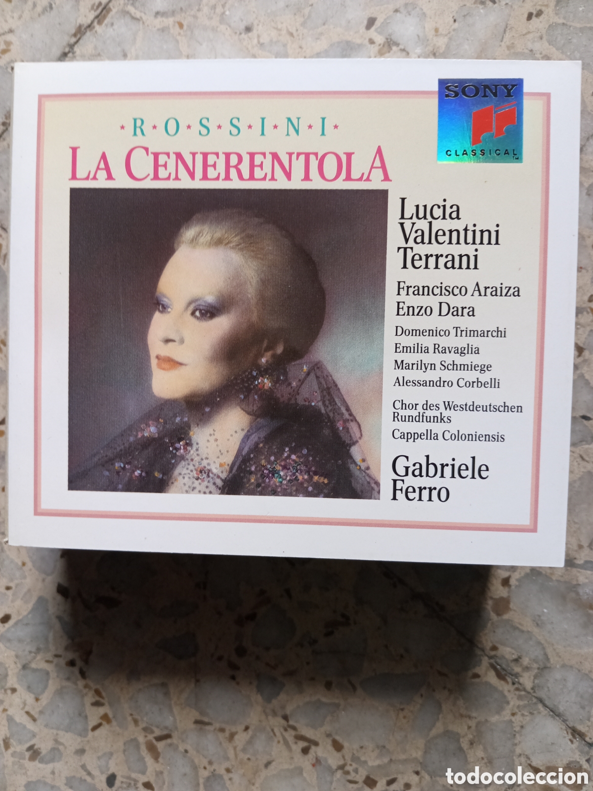 CD di Musica: CAJA 2 CD Y LIBRETO LA CENERENTOLA ROSSINI LUCIA VALENTINI TERRANI GABRIELE FERRO