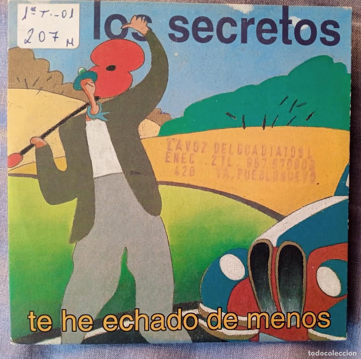 CDs de m&uacute;sica: LOS SECRETOS - TE HE ECHADO DE MENOS - 2000 - Foto 1