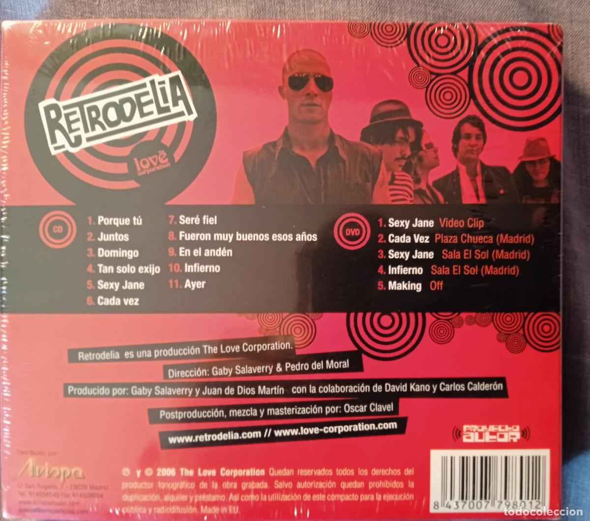 CDs de m&uacute;sica: RETRODELIA - CD,DVD - 2006 - PRECINTADO - Foto 2