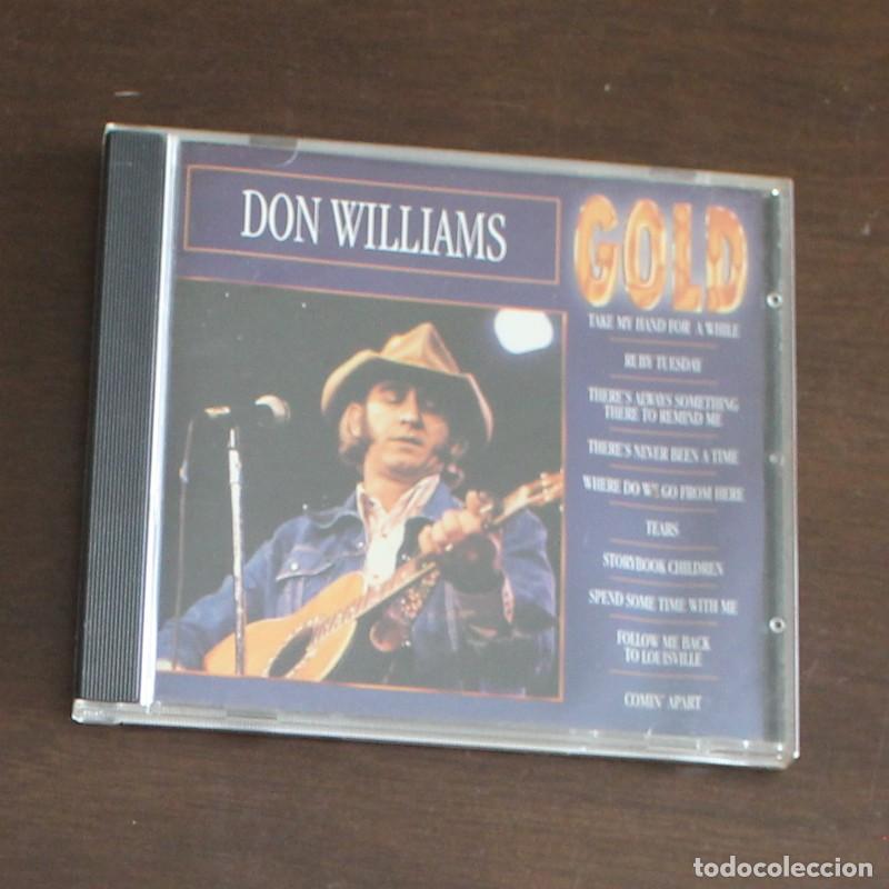 CDs de m&uacute;sica: DON WILLIAMS &ndash;CD- GOLD - Foto 1