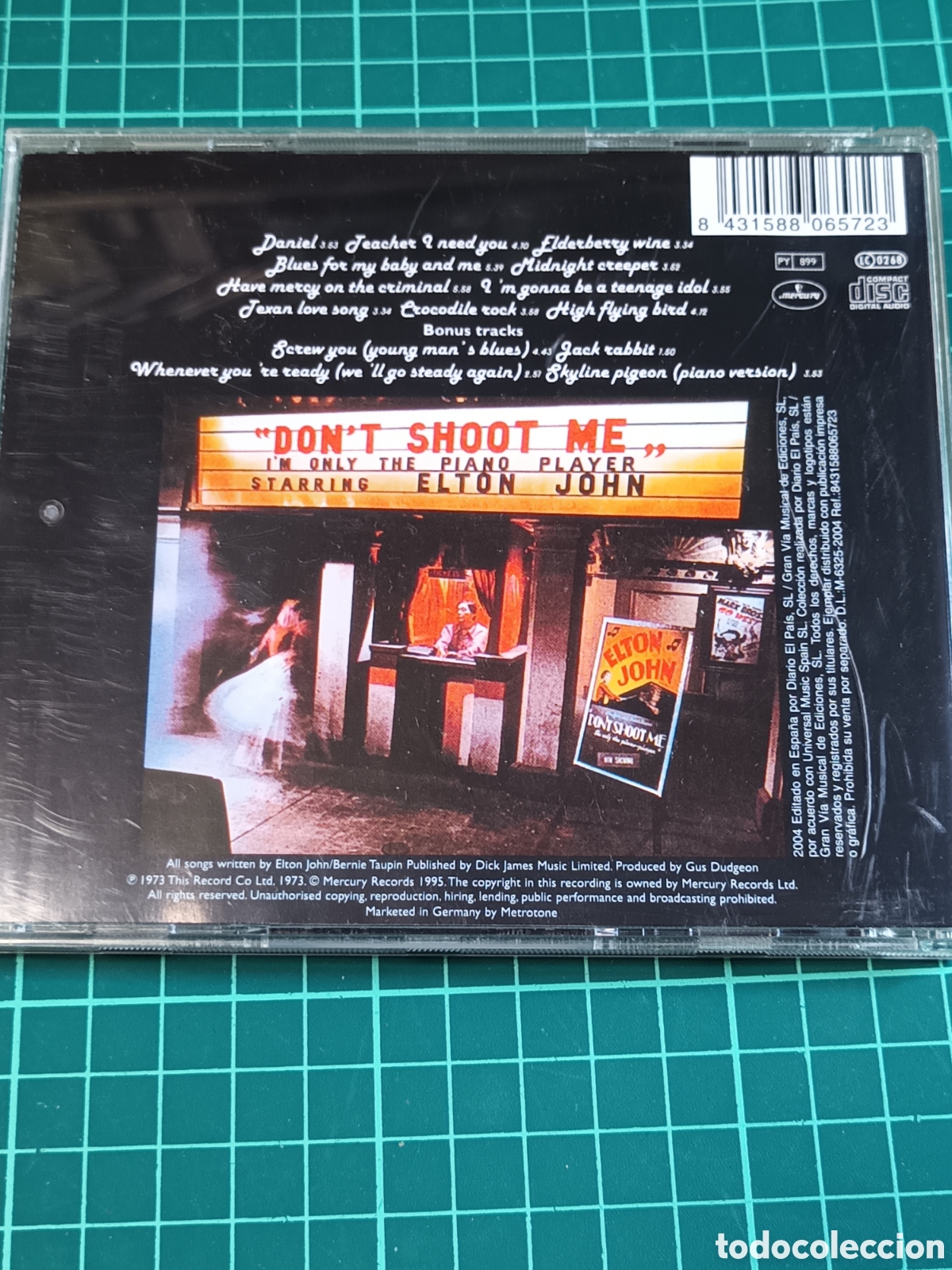 CDs de m&uacute;sica: elton john dont shoot me - Foto 2