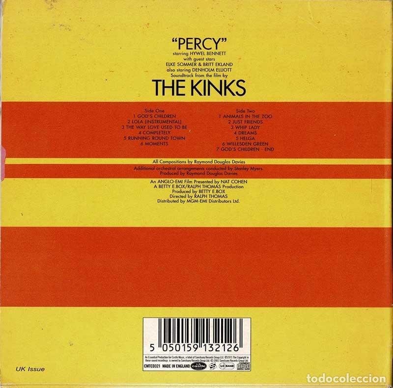 CDs de m&uacute;sica: The Kinks - Percy. CD - Foto 2