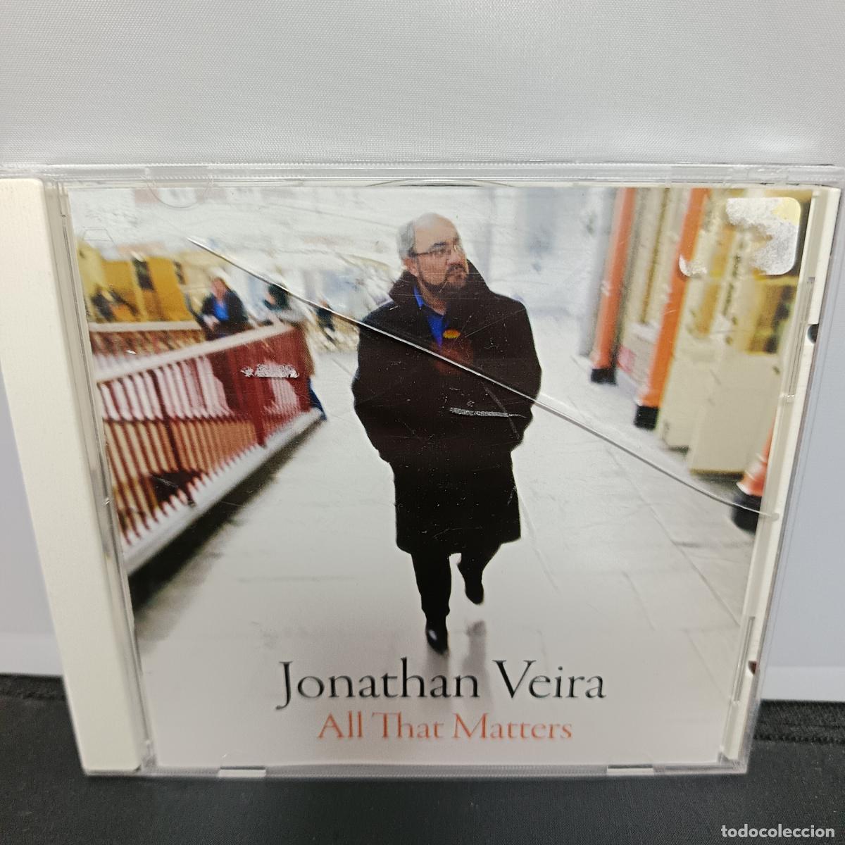 CDs de m&uacute;sica: JONATHAN VEIRA, ALL THAT MATTERS. CD - Foto 1