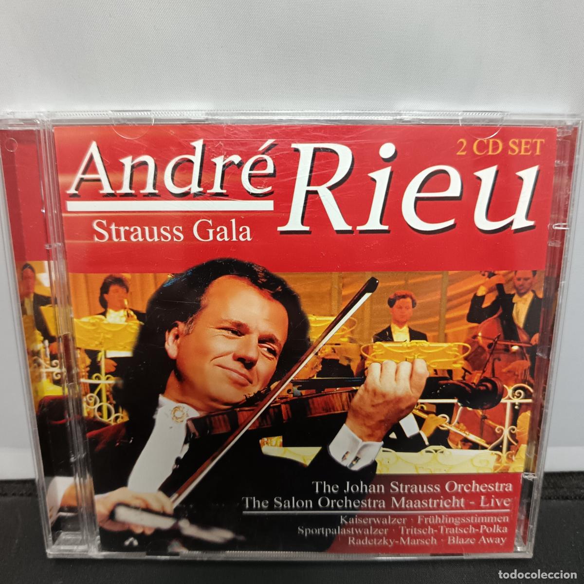 CDs de m&uacute;sica: ANDRE RIEU, STRAUSS GALA. 2CD SET. - Foto 1