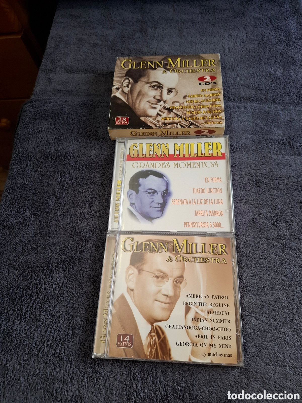 CD de M&uacute;sica: CD42. Glenn Miller & Orchestra 2 Cd's, 28 &Eacute;xitos, Mediterr&aacute;neo Music.