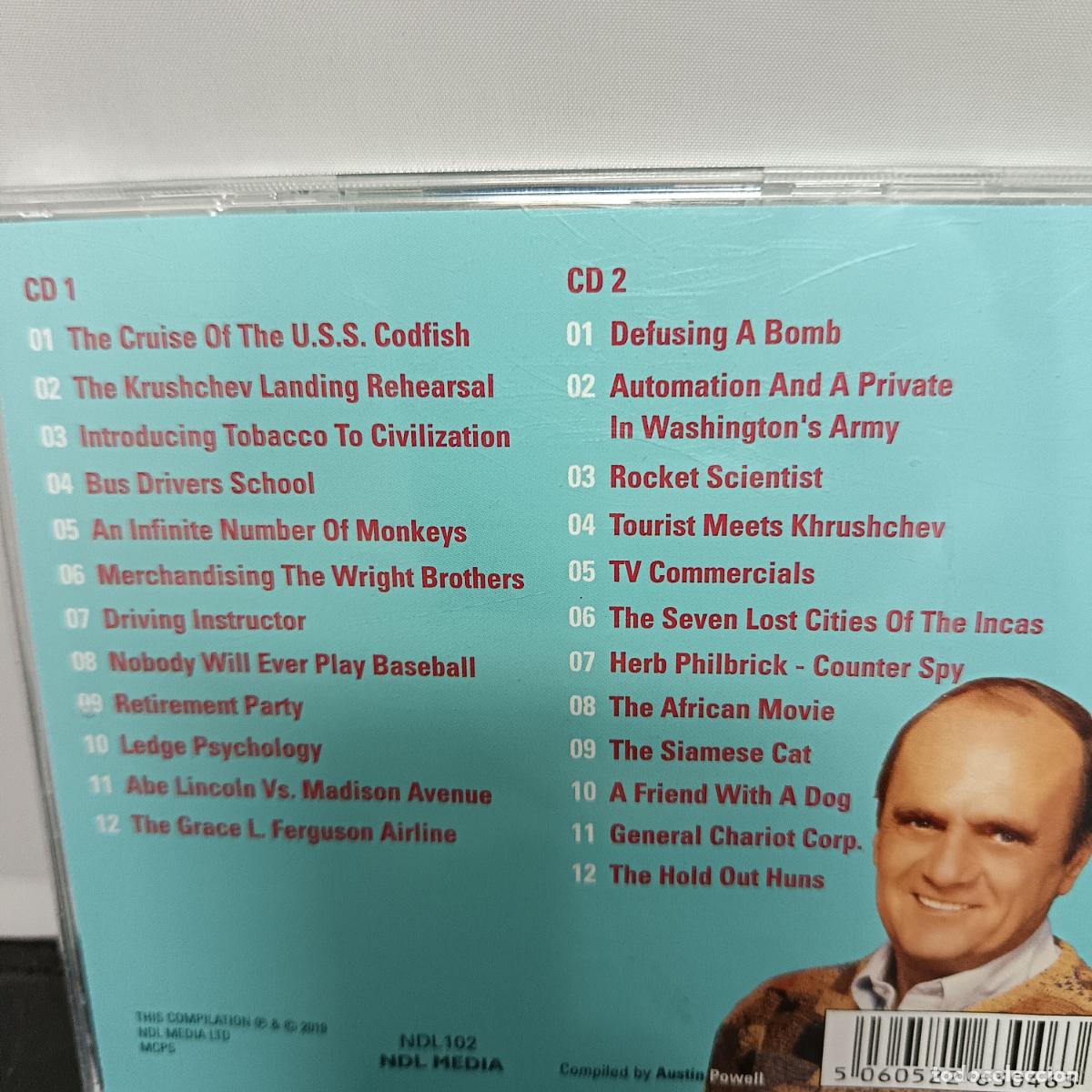 CDs de m&uacute;sica: BOB NEWHART, THE ULTIMATE COLLECTION. 2CD COMICO - STAND UP COMEDY - Foto 2