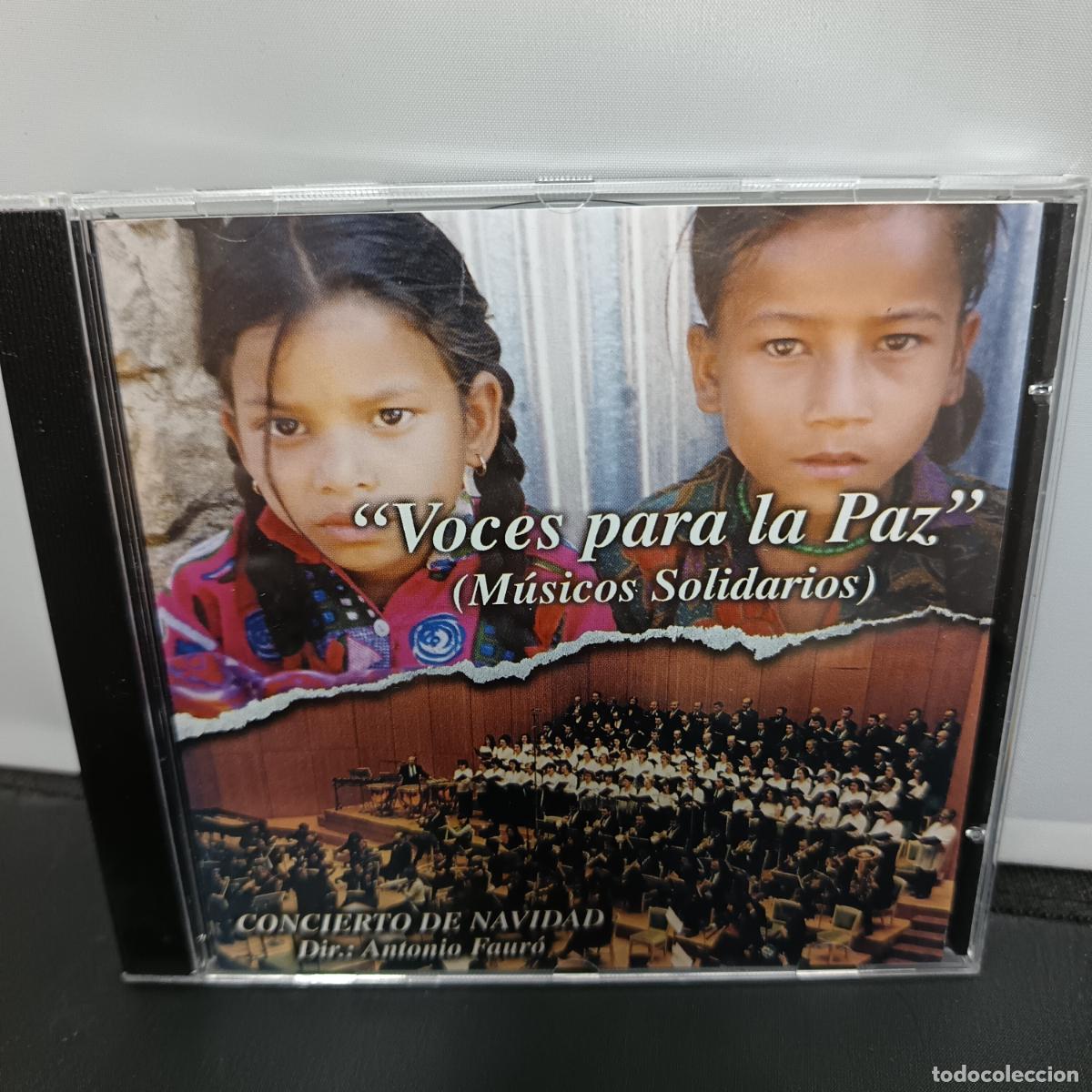 CD di Musica: VOCES PARA LA PAZ (musicos solidarios), CONCIERTO DE NAVIDAD. CD