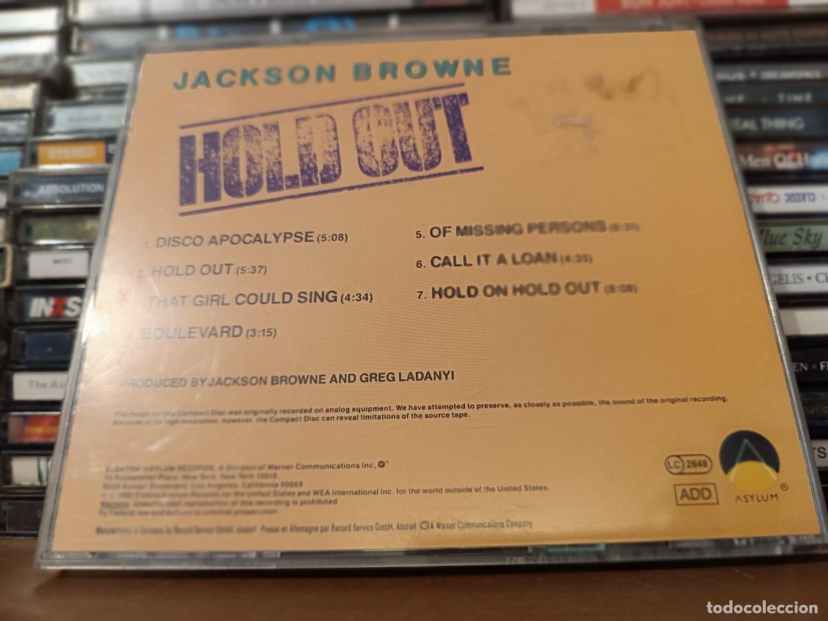 CDs de m&uacute;sica: Jackson Browne &lrm;&ndash; Hold Out - CD Germany - Foto 2